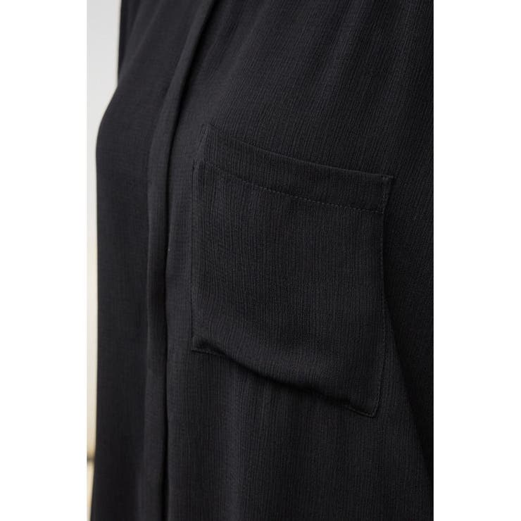 ポンチョ型楊柳シャツ | AZUL BY MOUSSY | 詳細画像20 