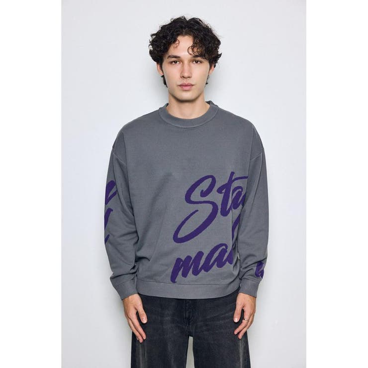 リバーシブル総柄グラフィックニット | AZUL BY MOUSSY | 詳細画像18 
