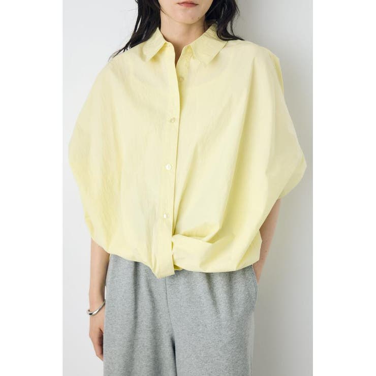 フロントタック半袖ドルマンブラウス | AZUL BY MOUSSY | 詳細画像12 
