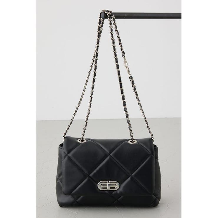 BLK | キルティングデザインフラップバッグ | AZUL BY MOUSSY