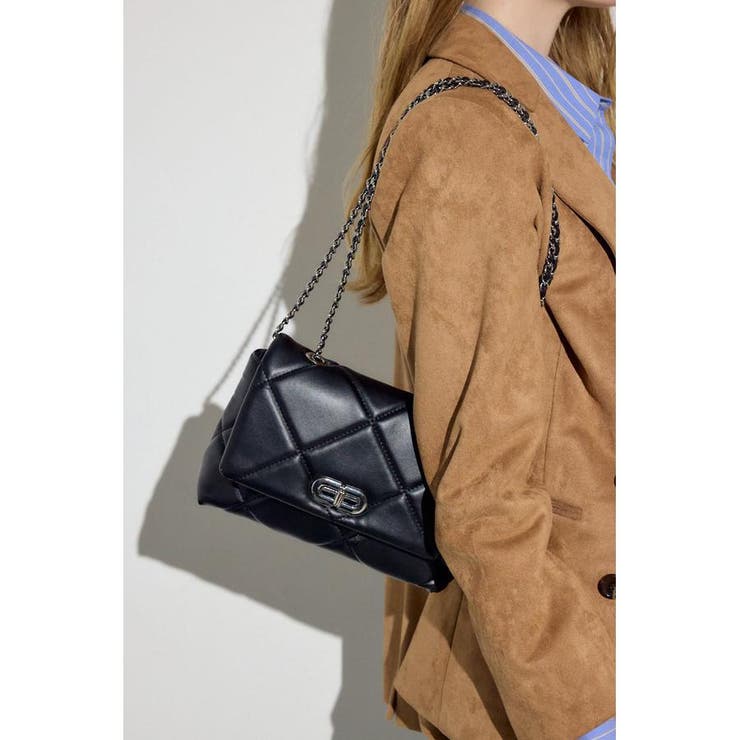 キルティングデザインフラップバッグ | AZUL BY MOUSSY | 詳細画像12 