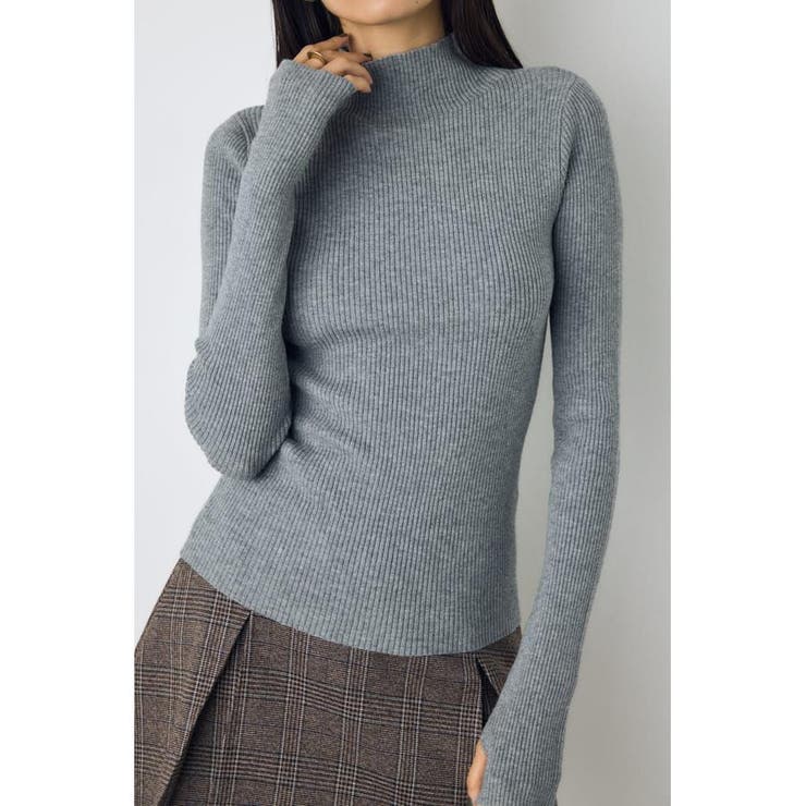 サムホールリブハイネックニット | AZUL BY MOUSSY | 詳細画像25 