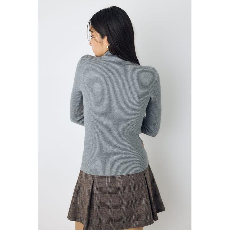 サムホールリブハイネックニット | AZUL BY MOUSSY | 詳細画像27 