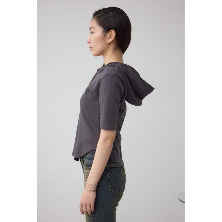 ヘンリーネックフーディーリブトップス | AZUL BY MOUSSY | 詳細画像36 