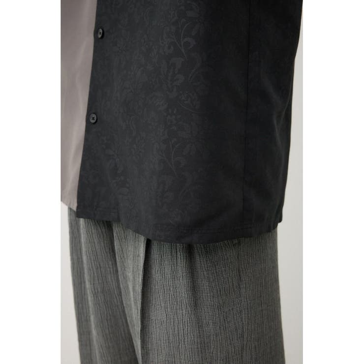 接触冷感フェイクスウェードバイカラーシャツ | AZUL BY MOUSSY | 詳細画像31 