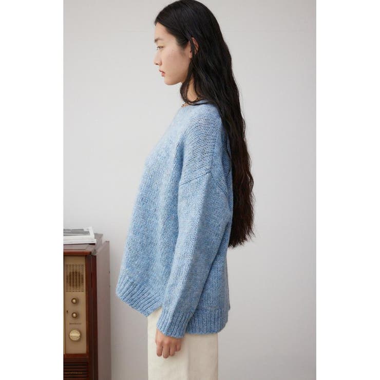 カラーニットプルオーバー | AZUL BY MOUSSY | 詳細画像25 