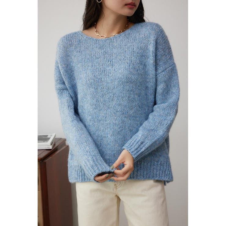 カラーニットプルオーバー | AZUL BY MOUSSY | 詳細画像21 