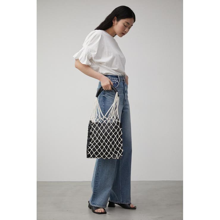PIPING MACRAME NET BAG | AZUL BY MOUSSY | 詳細画像8 