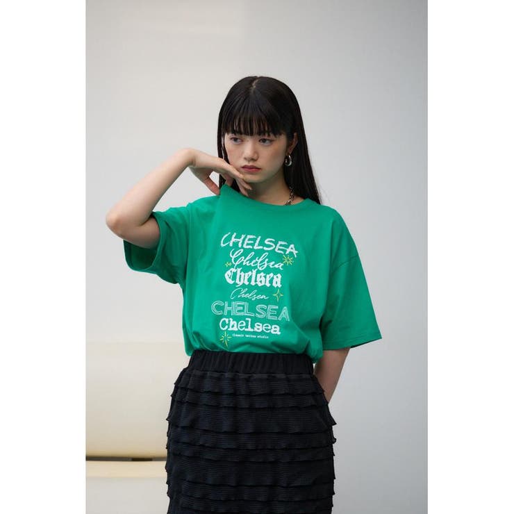リピートロゴTシャツ | AZUL BY MOUSSY | 詳細画像24 