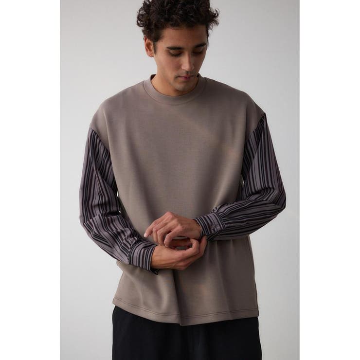 シャツレイヤードポンチトップス | AZUL BY MOUSSY | 詳細画像15 