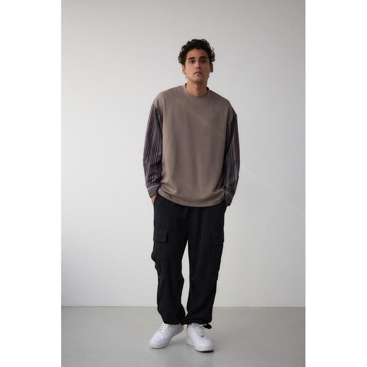 シャツレイヤードポンチトップス | AZUL BY MOUSSY | 詳細画像16 