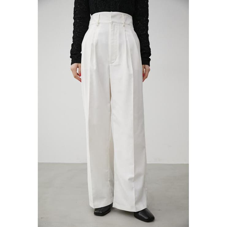 FRONT DARTS HIGH WAIST PANTS | AZUL BY MOUSSY | 詳細画像5 