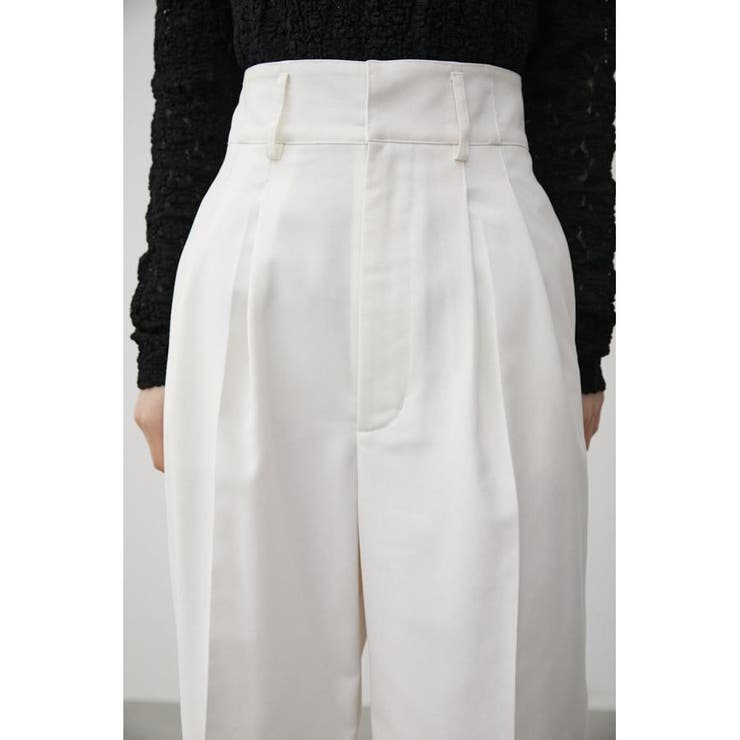 FRONT DARTS HIGH WAIST PANTS | AZUL BY MOUSSY | 詳細画像8 