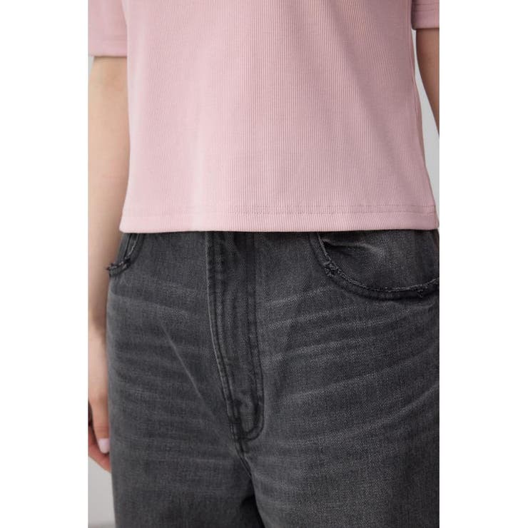 デザインネックショートTシャツ | AZUL BY MOUSSY | 詳細画像30 