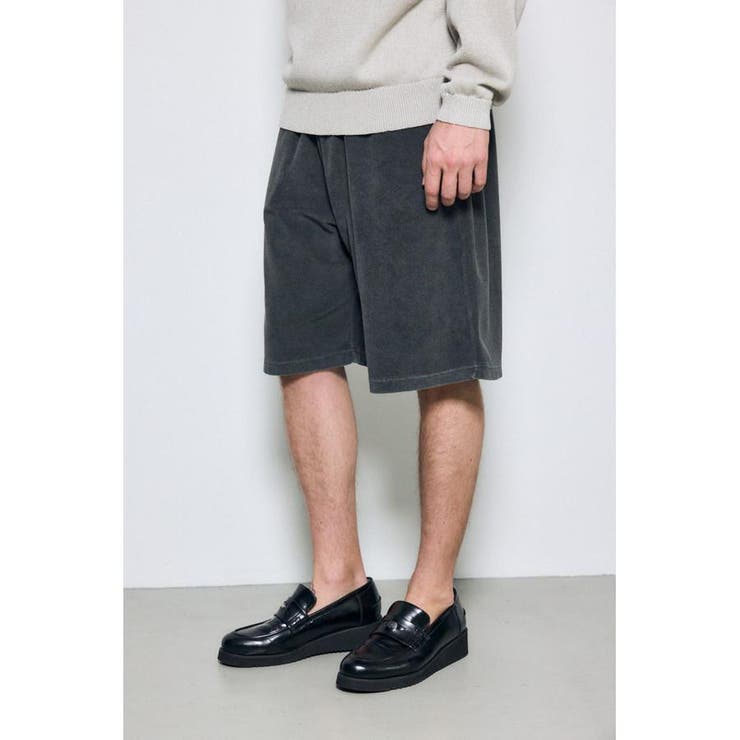 L/BLK1 | パイルショートパンツ | AZUL BY MOUSSY