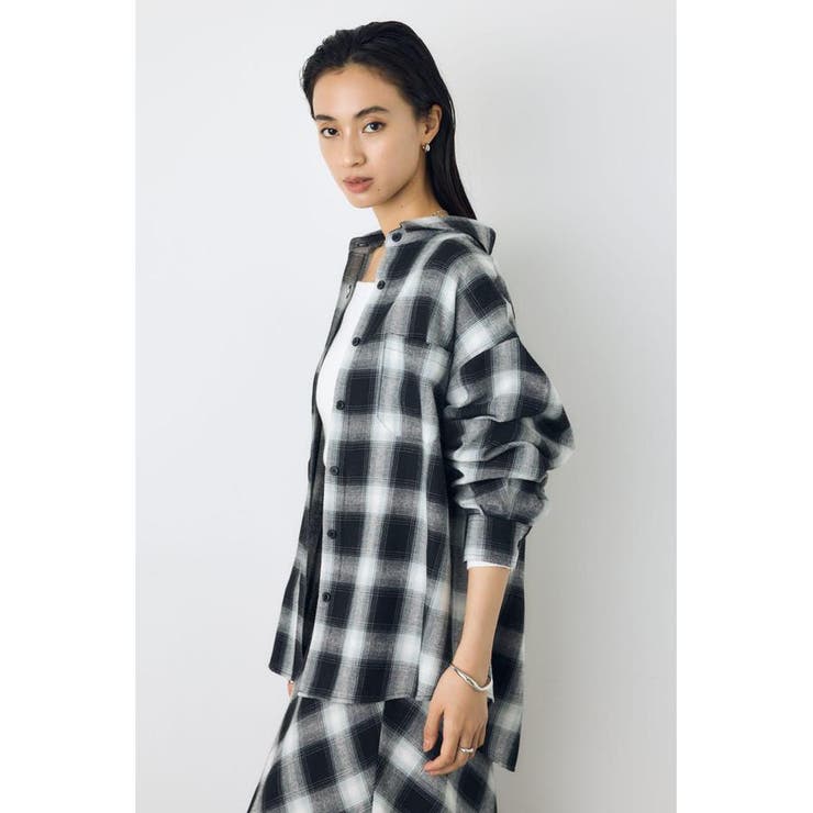 アソート柄チェックシャツ | AZUL BY MOUSSY | 詳細画像16 