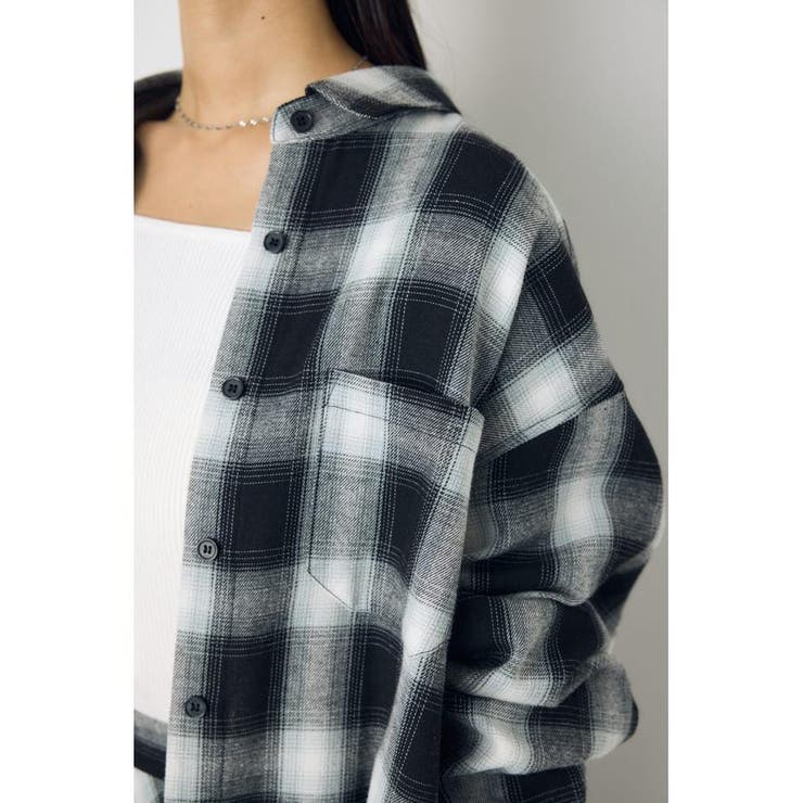 アソート柄チェックシャツ | AZUL BY MOUSSY | 詳細画像19 