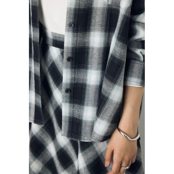 アソート柄チェックシャツ | AZUL BY MOUSSY | 詳細画像21 