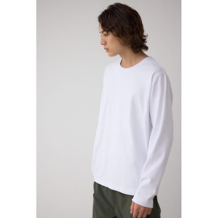 引き揃え天竺長袖トップス | AZUL BY MOUSSY | 詳細画像3 