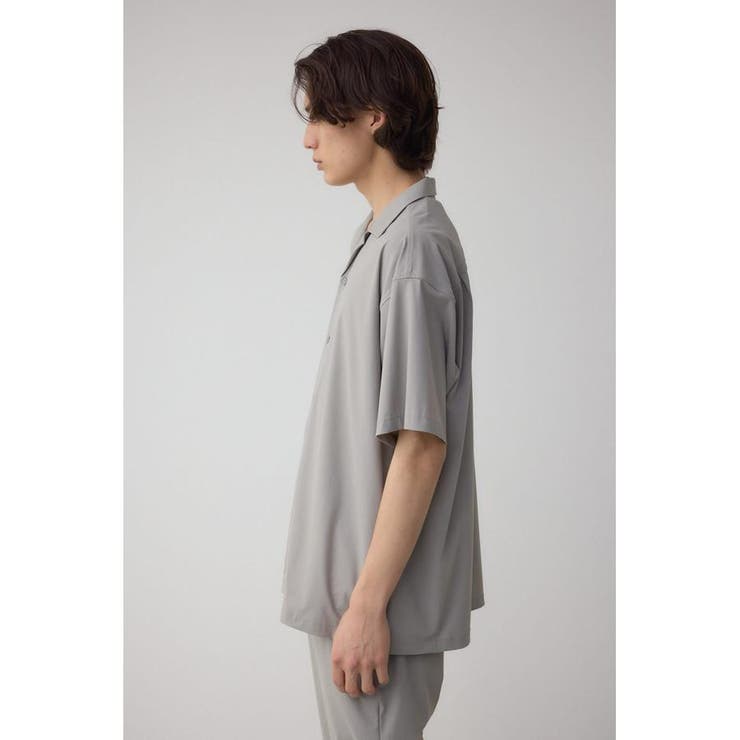 ダイヤモンドストレッチ開襟シャツ | AZUL BY MOUSSY | 詳細画像38 