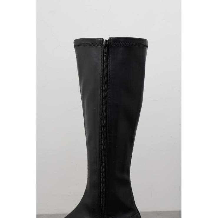 ストレッチ美脚ロングブーツ | AZUL BY MOUSSY | 詳細画像9 