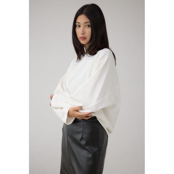 コクーンカットロングスリーブトップス | AZUL BY MOUSSY | 詳細画像3 