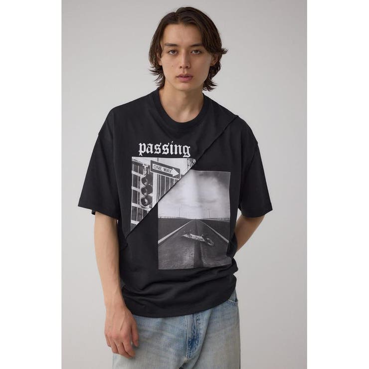 フォト切り替えTシャツ[品番：AZLW0023517]｜AZUL BY MOUSSY（アズール