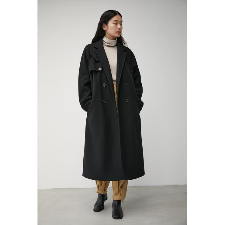 新品未使用 AZUL STAND COLLAR CHESTER COAT - チェスターコート