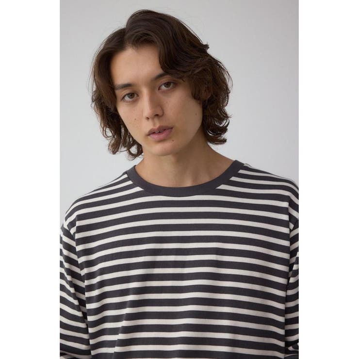 引き揃え天竺長袖トップス | AZUL BY MOUSSY | 詳細画像24 