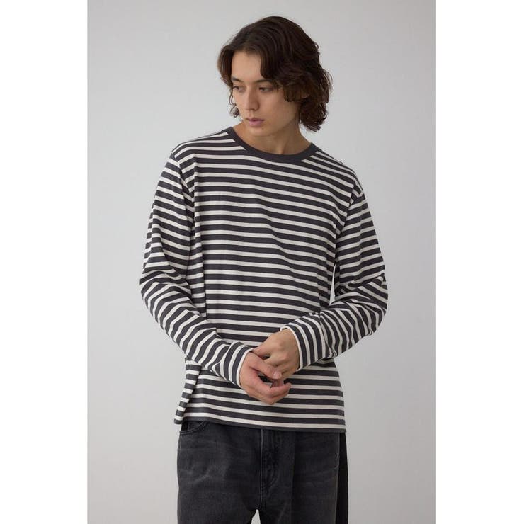 引き揃え天竺長袖トップス | AZUL BY MOUSSY | 詳細画像25 