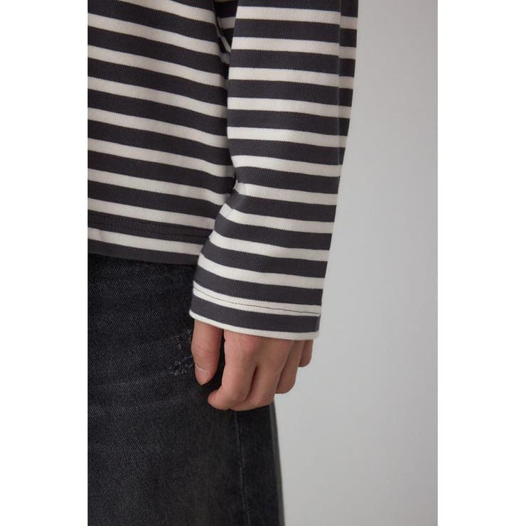 引き揃え天竺長袖トップス | AZUL BY MOUSSY | 詳細画像32 