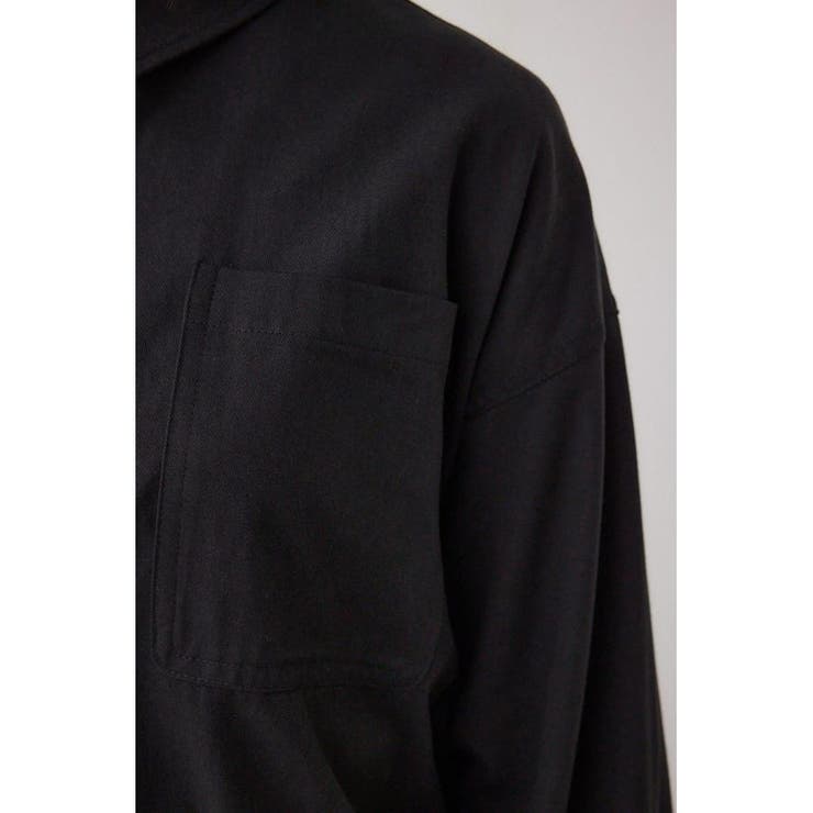 ラウンドヘムルーズシャツ | AZUL BY MOUSSY | 詳細画像9 