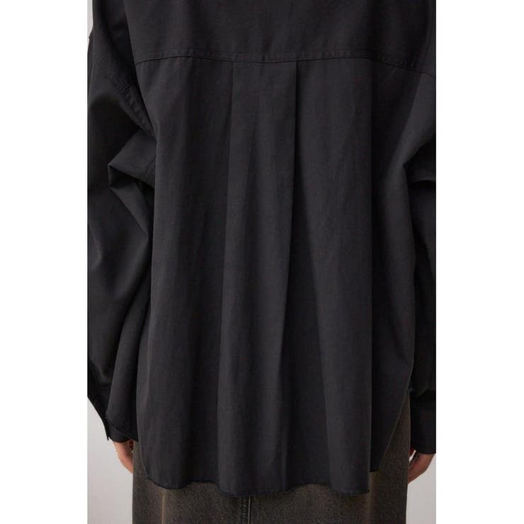 ラウンドヘムルーズシャツ | AZUL BY MOUSSY | 詳細画像10 