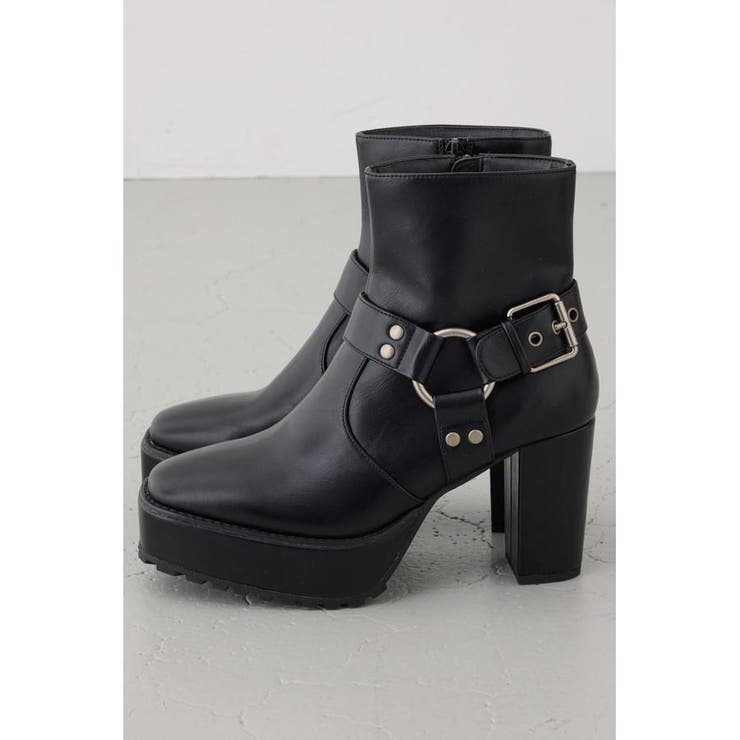 エンジニアプラットフォームショートブーツ | AZUL BY MOUSSY | 詳細画像5 