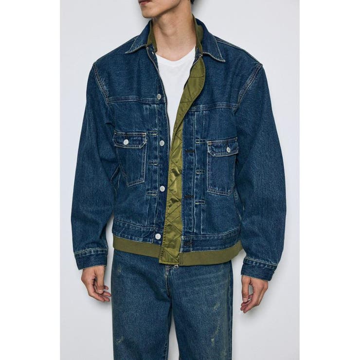 異素材デニムジャケット | AZUL BY MOUSSY | 詳細画像16 