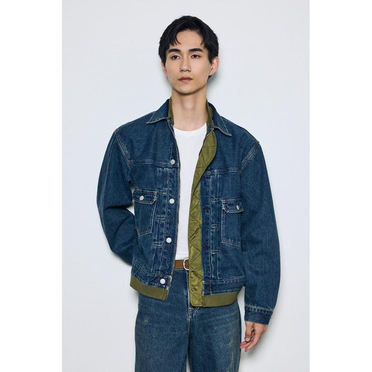 異素材デニムジャケット | AZUL BY MOUSSY | 詳細画像17 