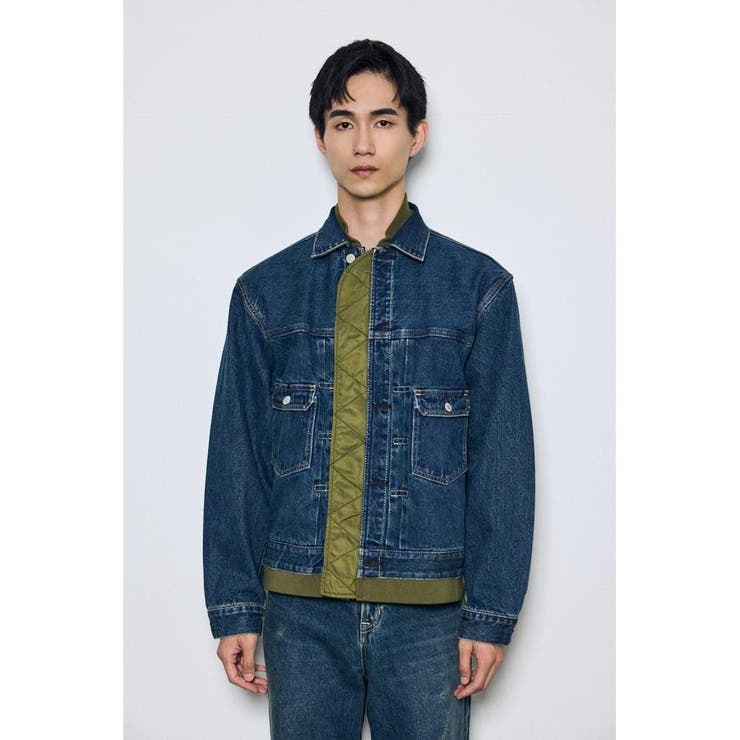 異素材デニムジャケット | AZUL BY MOUSSY | 詳細画像19 
