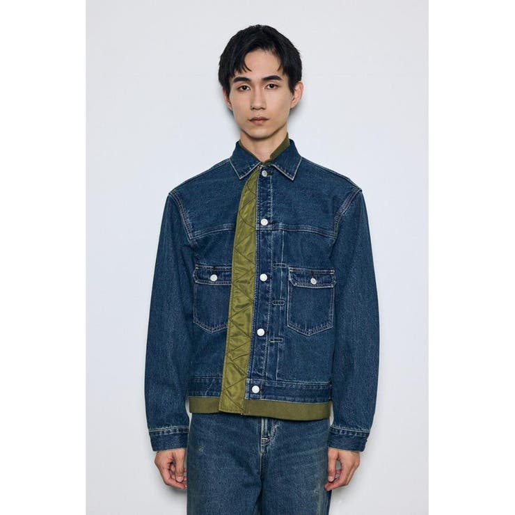 異素材デニムジャケット | AZUL BY MOUSSY | 詳細画像20 