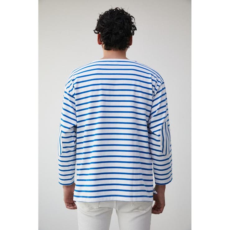 ELBOW PATCH BORDER TOPS[品番：AZLW0020755]｜AZUL BY MOUSSY