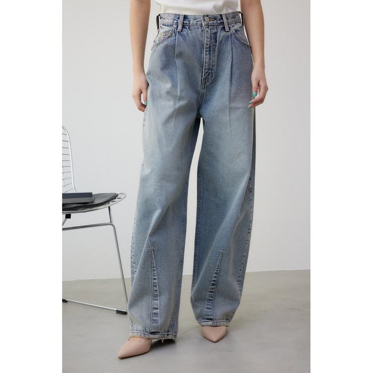 AZUL DENIM タックカーブデニム[品番：AZLW0021715]｜AZUL BY
