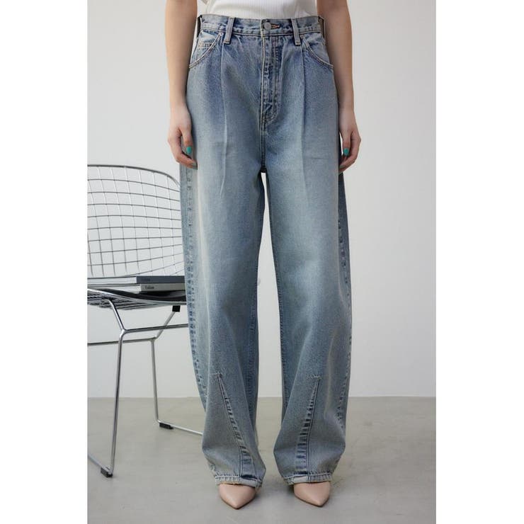 AZUL DENIM タックカーブデニム[品番：AZLW0021715]｜AZUL BY MOUSSY