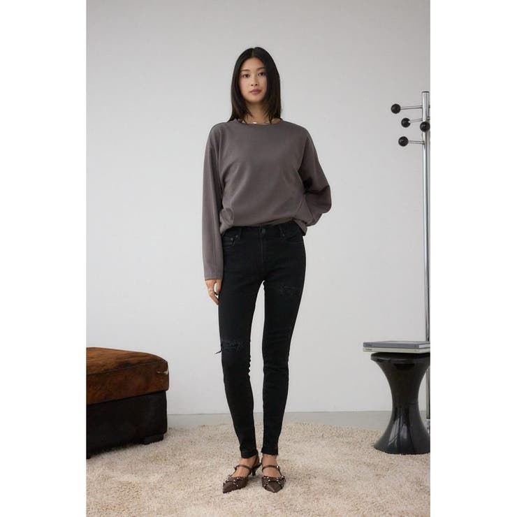 AZUL DENIM リペアスキニーデニム | AZUL BY MOUSSY | 詳細画像4 