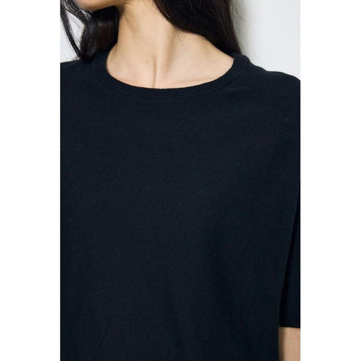 カシミヤミックスハーフスリーブニット | AZUL BY MOUSSY | 詳細画像16 