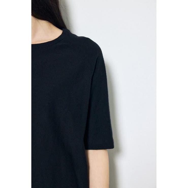 カシミヤミックスハーフスリーブニット | AZUL BY MOUSSY | 詳細画像17 