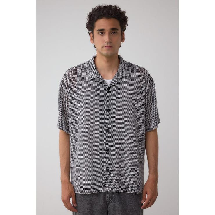 アソートデザインメッシュシャツ | AZUL BY MOUSSY | 詳細画像36 