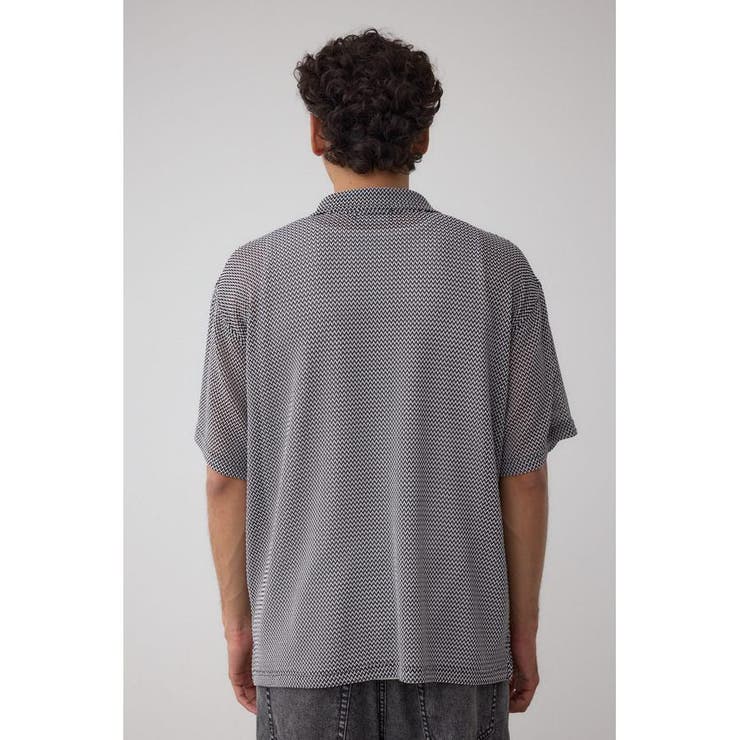 アソートデザインメッシュシャツ[品番：AZLW0023548]｜AZUL BY MOUSSY