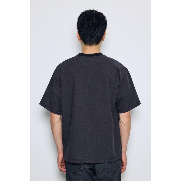 テックジャガードアクショントップス | AZUL BY MOUSSY | 詳細画像7 