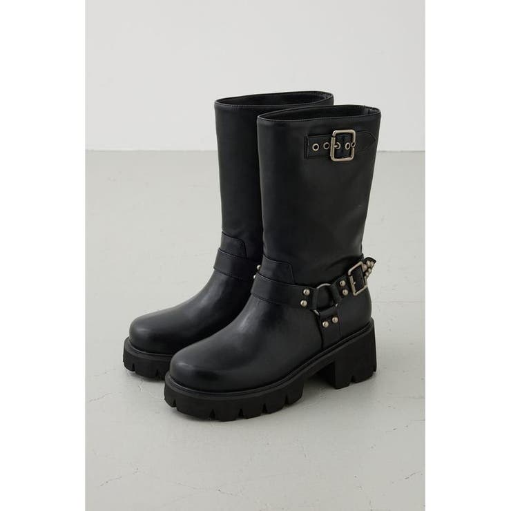 BLK | ヴィンテージライクエンジニアブーツ | AZUL BY MOUSSY