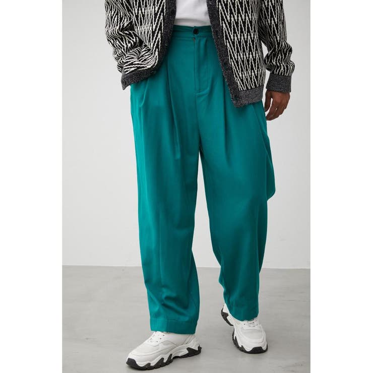 GRN | FAUX MELTON TROUSERS | AZUL BY MOUSSY