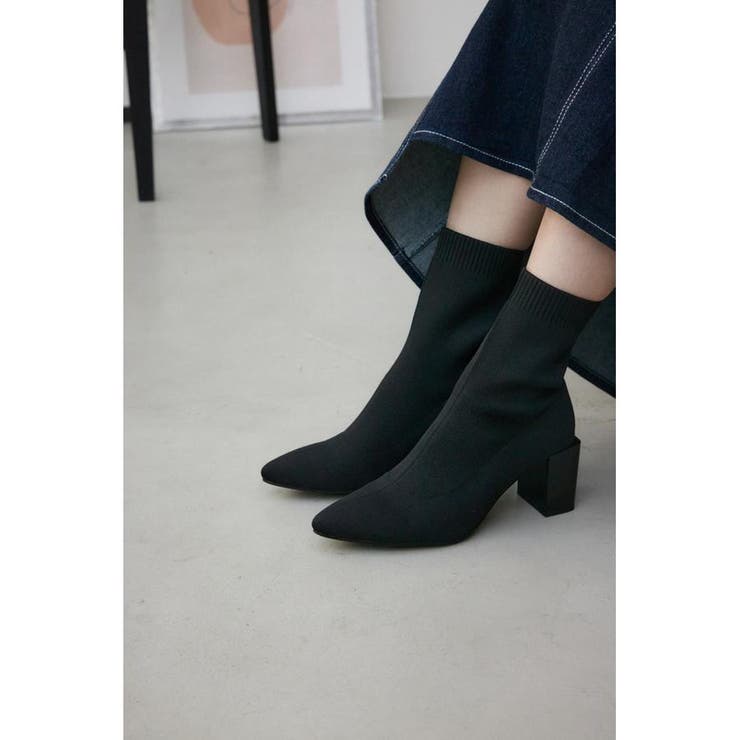 ソックスブーツ | AZUL BY MOUSSY | 詳細画像2 